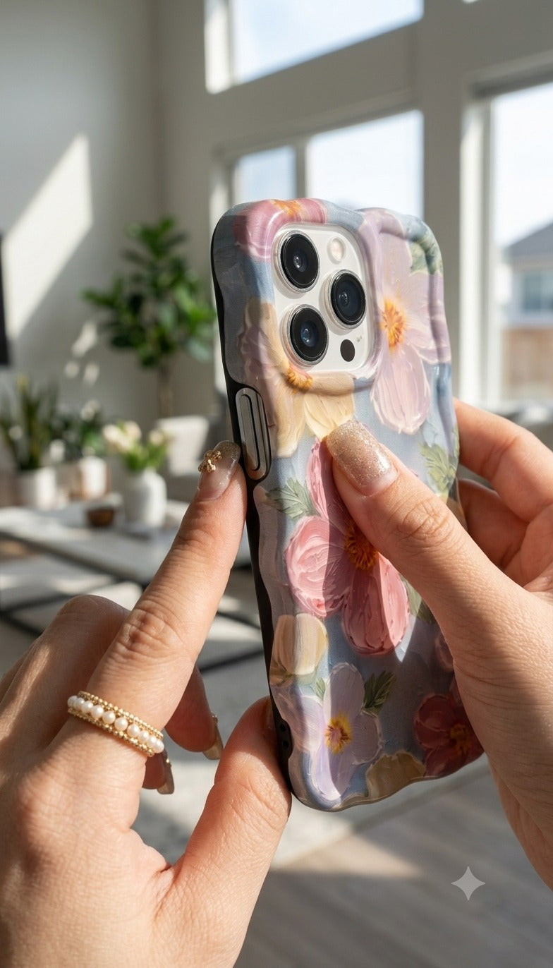 POCHETTE IPHONE 🌸 احمي هاتفك بأناقة لا تُقاوم