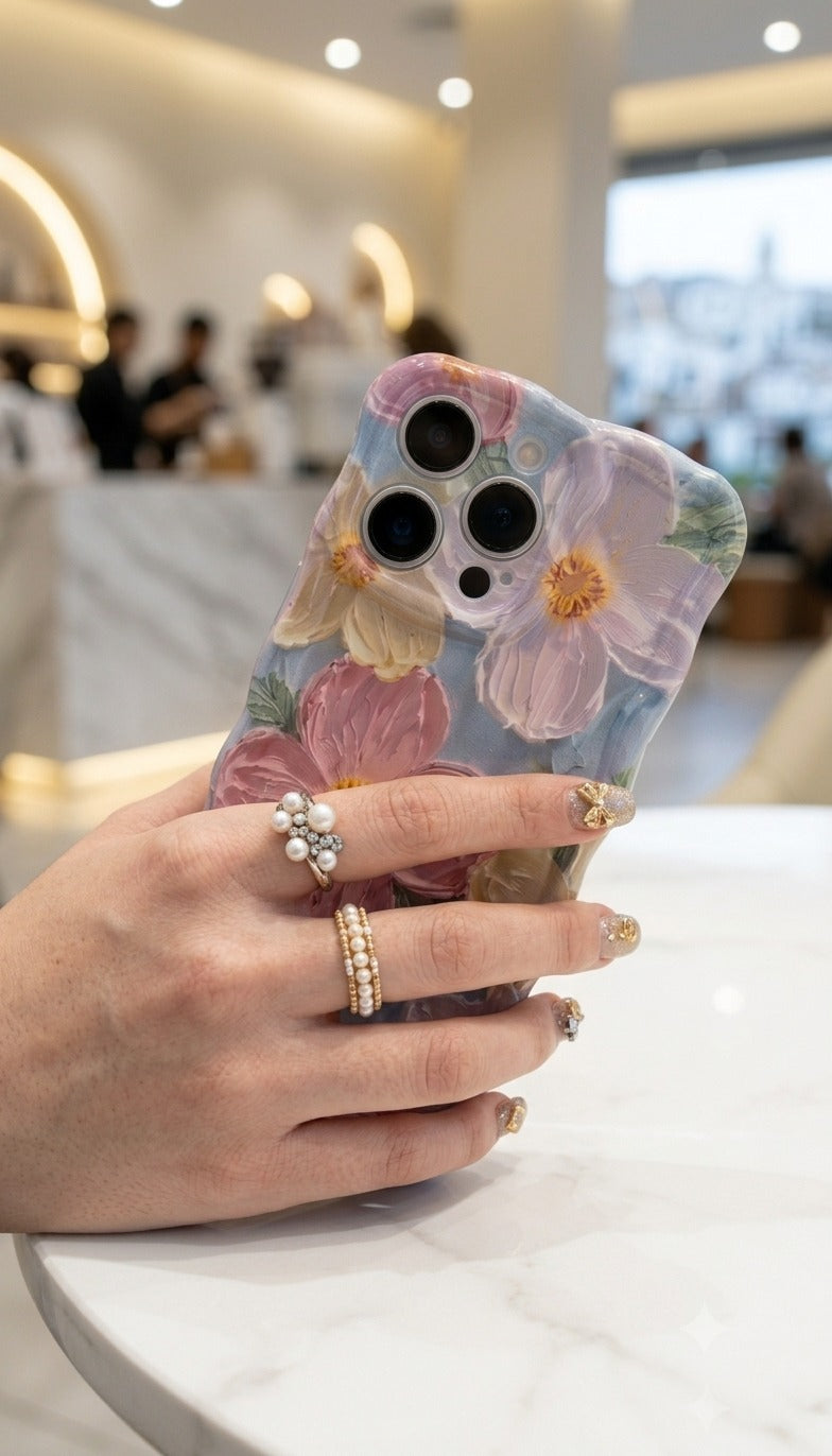 POCHETTE IPHONE 🌸 احمي هاتفك بأناقة لا تُقاوم